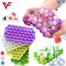 Honeycomb Silicone Ice Cube Tray 37 Cavities